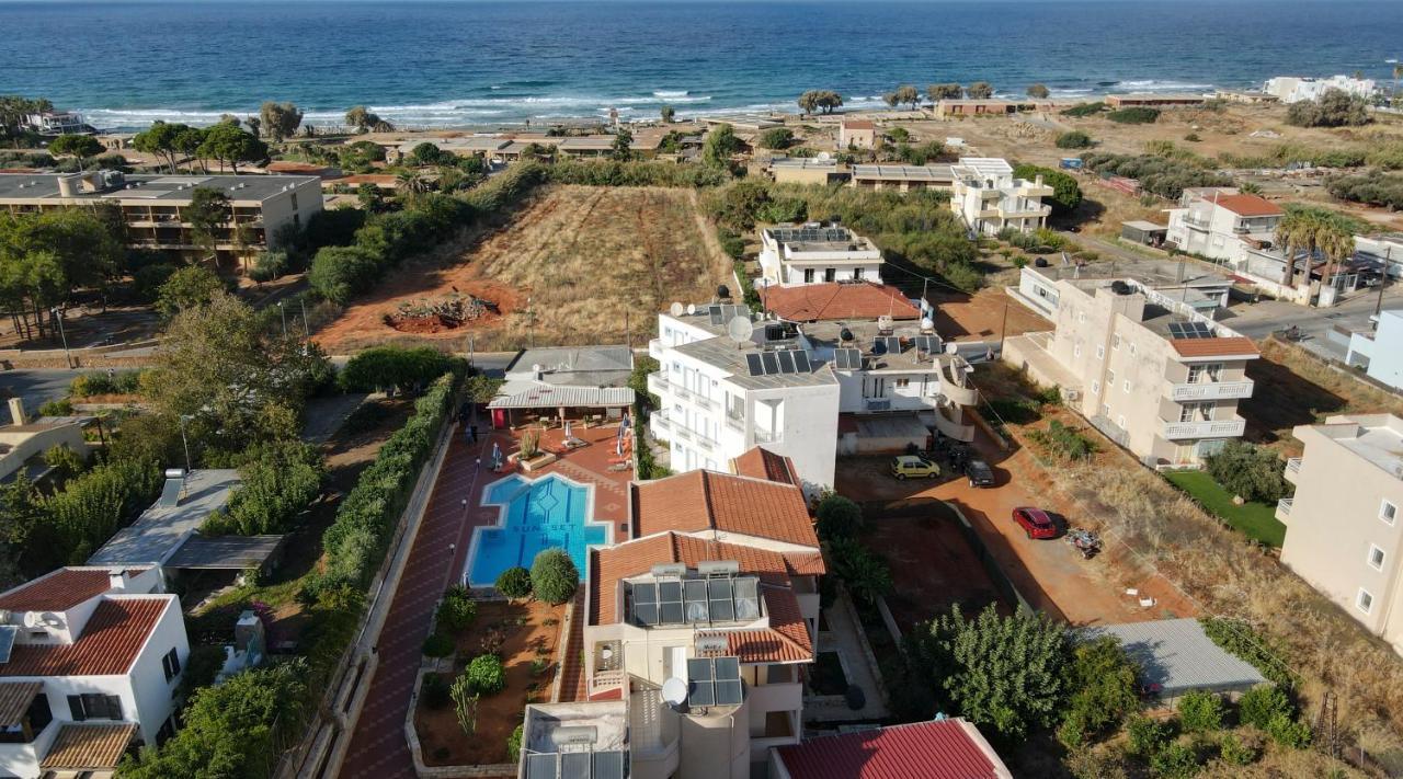 Sunset Apartments Malia  Bagian luar foto